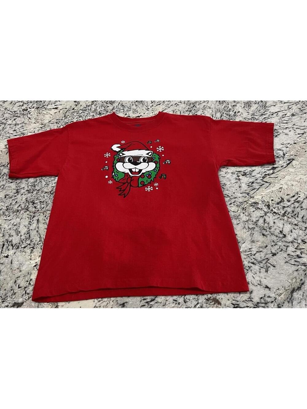 Buc-ees Holiday “it’s Not About What’s Under The Tree” Shirt Size Youth Large